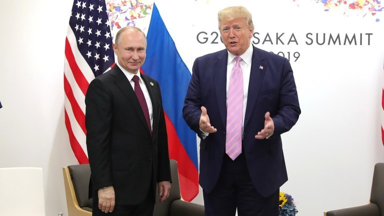 Tổng thống Nga Vladimir Putin và Tổng thống Mỹ Donald Trump. (Ảnh: Văn phòng Báo chí Điện Kremlin)