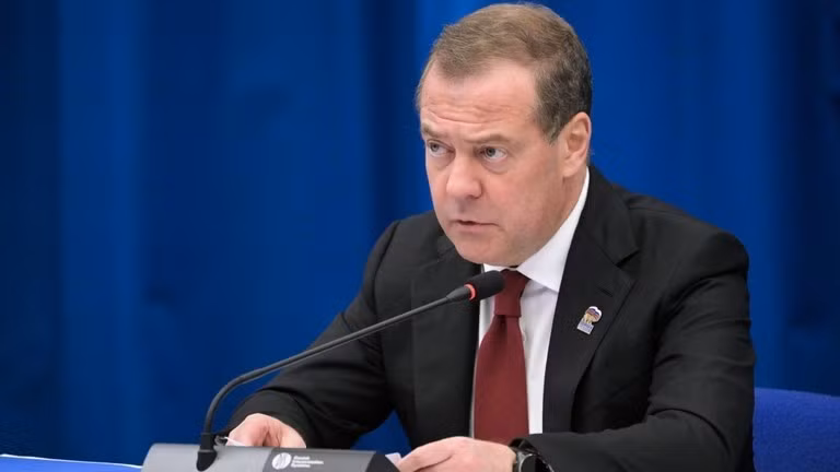 Phó Chủ tịch Hội đồng An ninh Nga Medvedev.