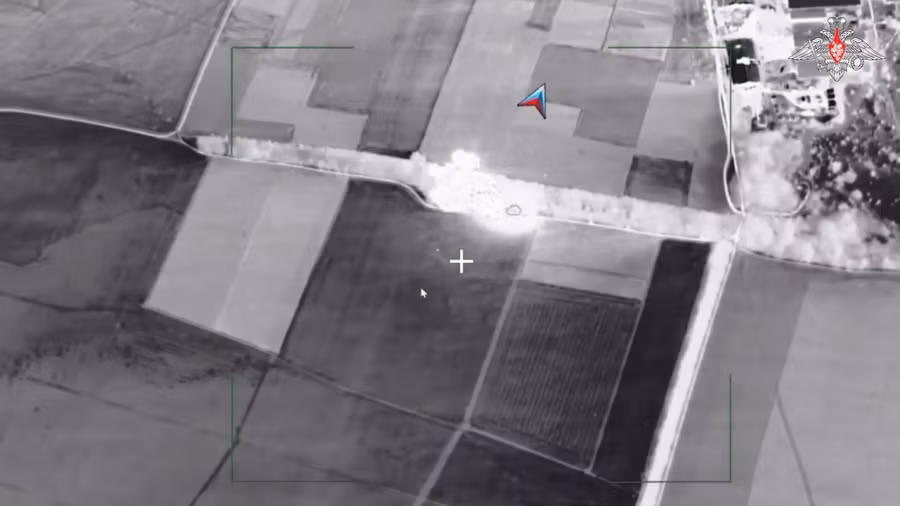 Khoảnh khắc Iskander-M xóa sổ hoàn toàn điểm phóng gồm 25 UAV