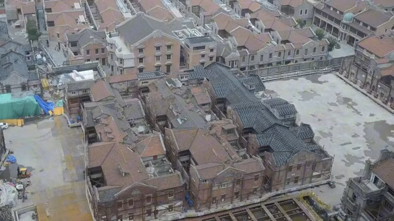 Kỳ tích 432 robot bê nguyên di tích 7.500 tấn ở Thượng Hải