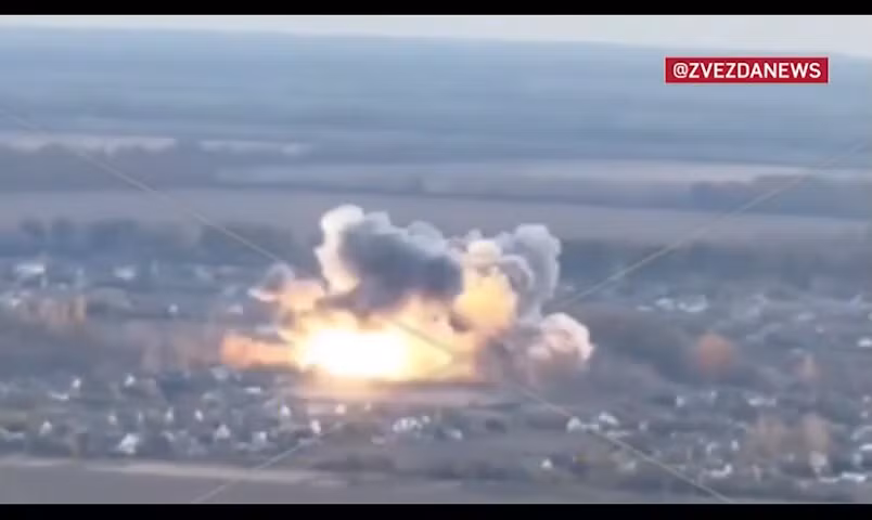 Công bố video giao tranh dữ dội, Su-34 khai hỏa tại Vilcha, Kharkiv