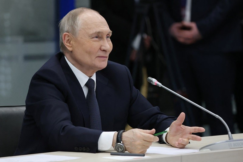 Tổng thống Nga Vladimir Putin.