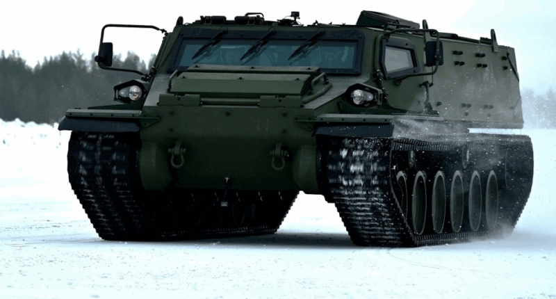 Xe địa hình TRACKX của Patria. Ảnh: Patria