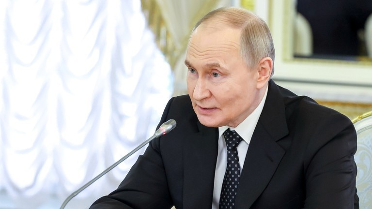 Tổng thống Nga Vladimir Putin.