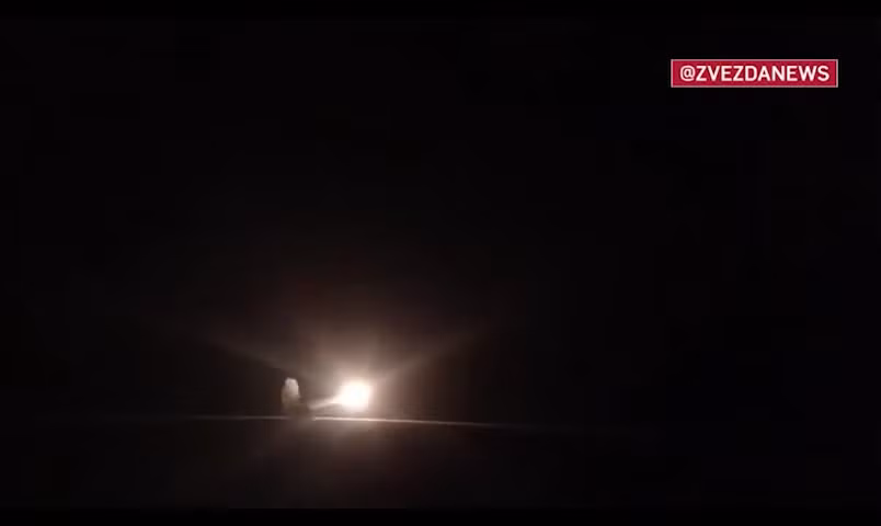 Video tên lửa phòng không phòng không Pantsir-S kết liễu UAV trong đêm