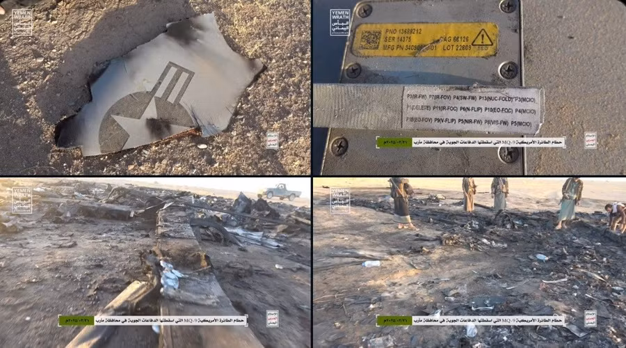 Yemen tuyên bố bắn rụng 2 chiếc UAV MQ-9 Reaper trong tuần