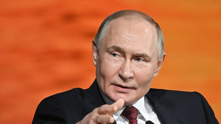 Tổng thống Nga Putin.