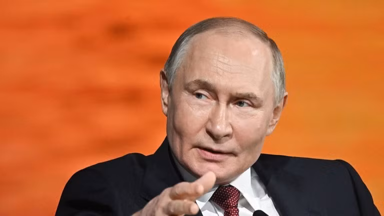 Tổng thống Nga Putin.