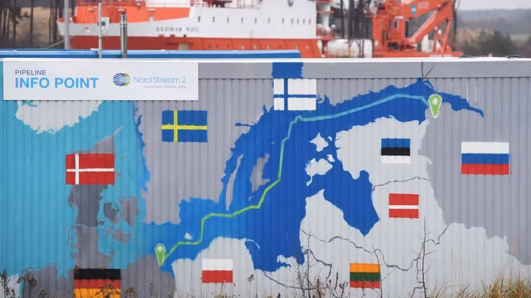 Công trường xây dựng Nord Stream 2 tại Lubmin, Đức. Ảnh: Getty Images