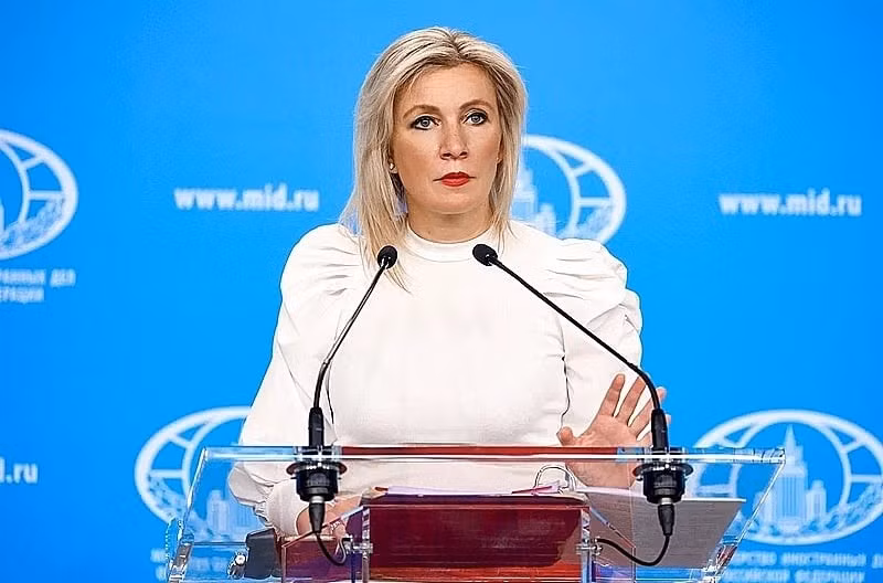 Phát ngôn viên Bộ Ngoại giao Nga Maria Zakharova.