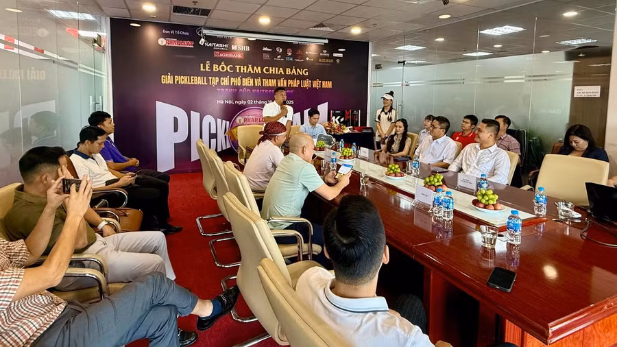 Tạp chí Phổ biến và Tham vấn Pháp luật Việt Nam tổ chức giải Pickleball Cúp Kaitashi 2025