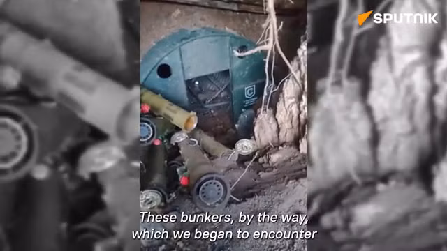 Một loạt boongke của nhà tài phiệt bị phá hủy ở Andreevka