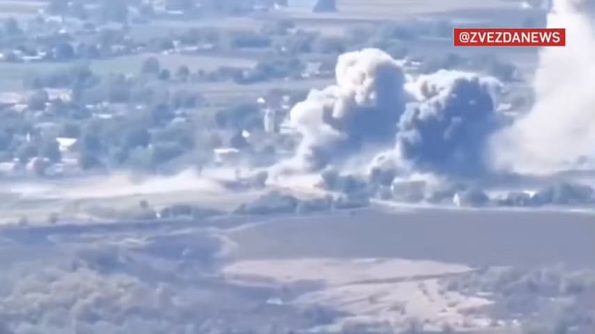 Công bố cảnh giao tranh quyết liệt ở Novovasilevskoye của Zaporozhye