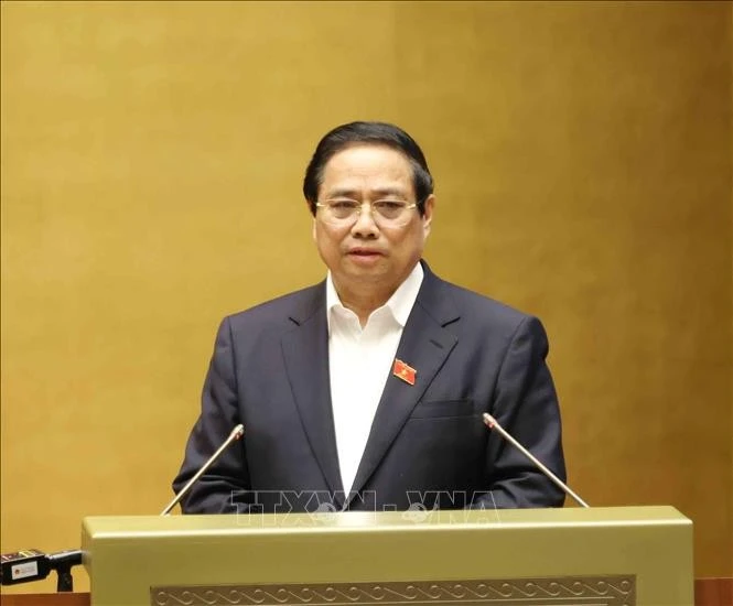 Thủ tướng Phạm Minh Chính. (Ảnh: Phương Hoa/TTXVN)