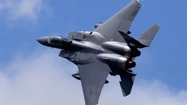 Chiếc F-15E Strike Eagle.
