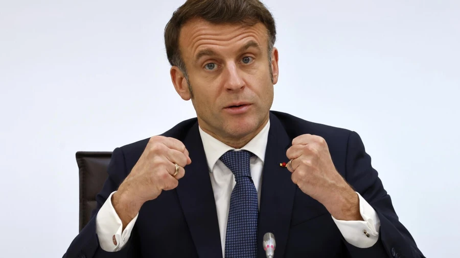 Tổng thống Pháp Emmanuel Macron.