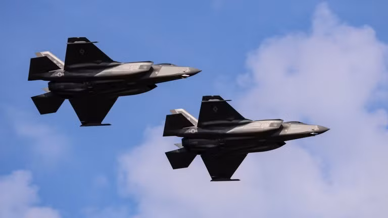 Máy bay chiến đấu F-35. Ảnh: SOPA Images