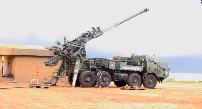 Lựu pháo 'bắn-rút' 85 giây MGS mới sẵn sàng thử nghiệm