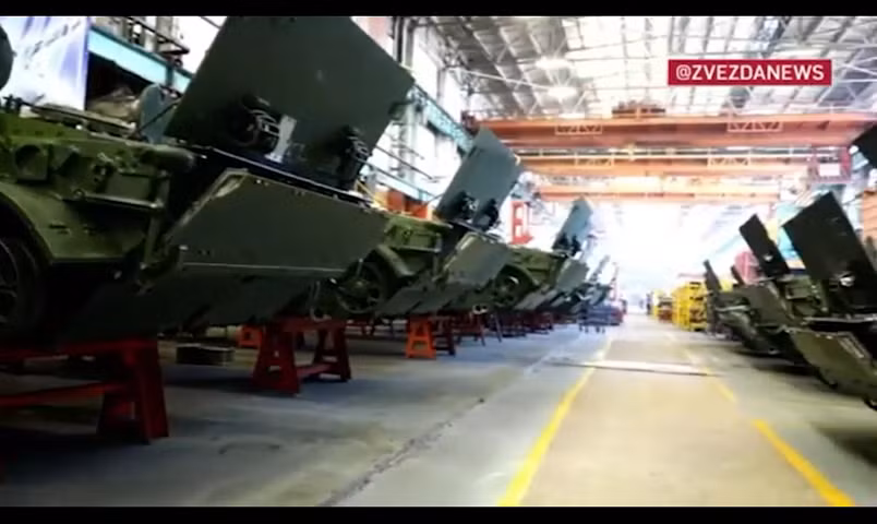 Video lô xe chiến đấu bộ binh BMP-3 mới trực chiến