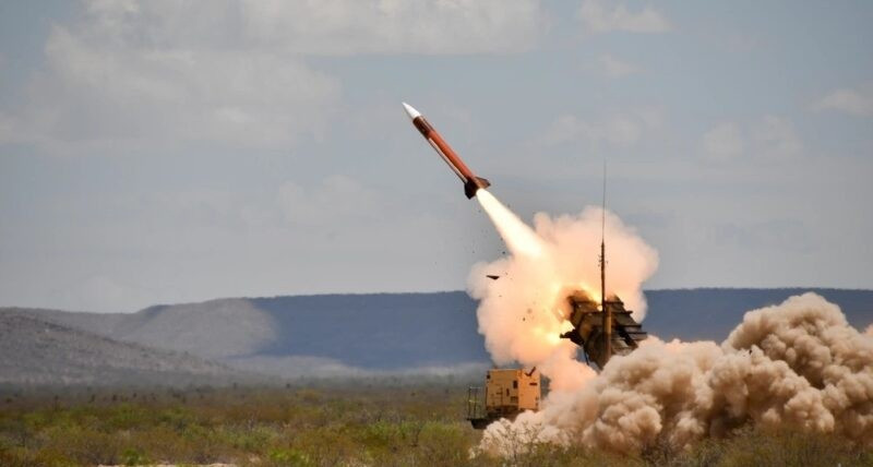 Hệ thống tên lửa phòng không MIM-104 Patriot được biên chế cho Lữ đoàn Pháo phòng không số 11 đóng tại Fort Bliss, Texas. Ảnh: DVIDS