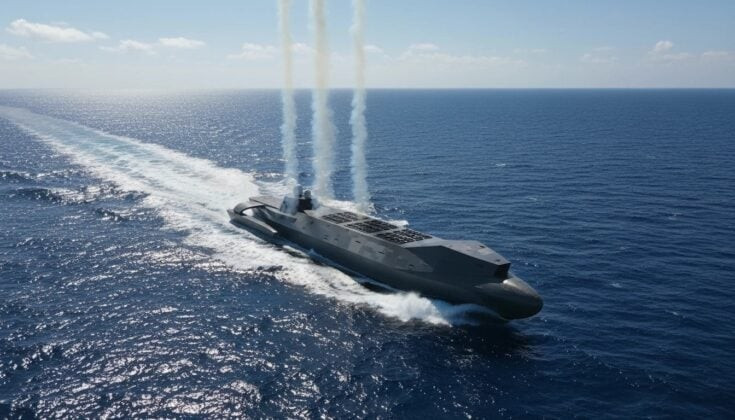 Hình ảnh minh họa con tàu (Ảnh chụp qua Weibo)