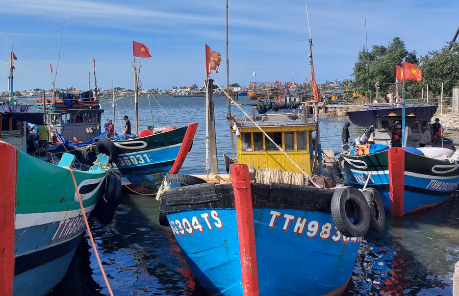 Các tàu cá công suất lớn tại TP Huế đang phát huy hiệu quả, giúp ngư dân thoát nghèo.