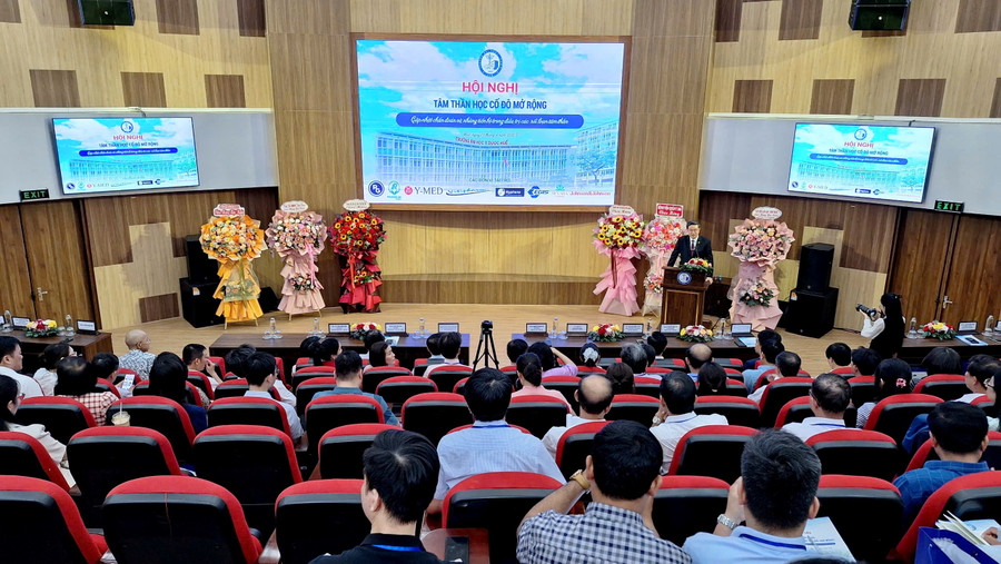 Hội nghị Tâm thần học Cố Đô mở rộng với chủ đề “Cập nhật chẩn đoán và những tiến bộ trong điều trị các rối loạn tâm thần” tại TP Huế. (Ảnh: Đại Dương).