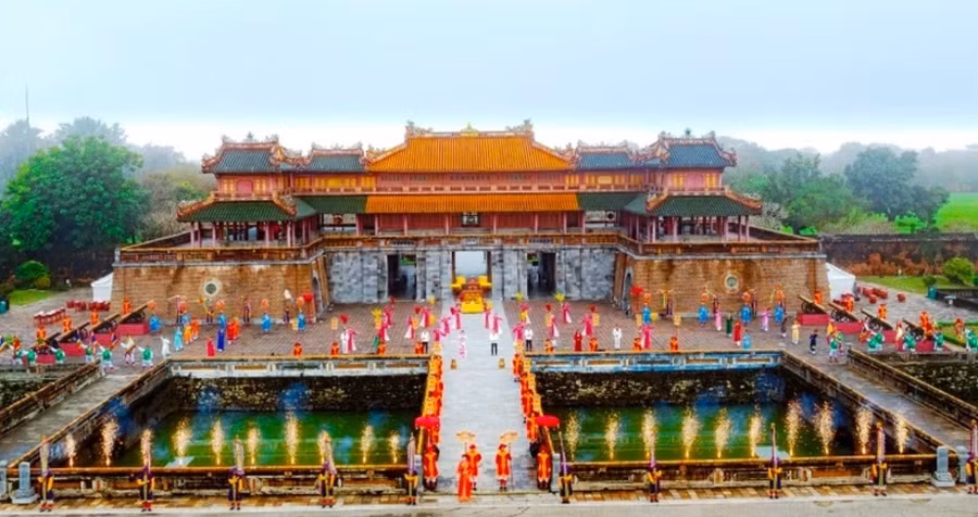 Lễ Ban Sóc trong Lễ hội mùa Xuân tại Festival Huế.