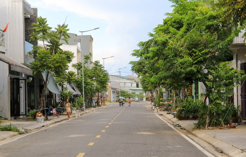 Khu tái định cư Bắc Hương Sơ hiện đại là nơi ở mới của hàng nghìn cư dân nghèo Kinh thành Huế.