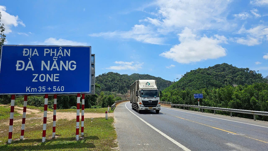 Điểm cuối (Hòa Liên) của cao tốc tại Km66, nút giao Hòa Liên – Túy Loan (xã Hòa Liên, huyện Hòa Vang, TP Đà Nẵng). z6650209986220-9be6858a36b99ef86a6bae9fecd1f068.jpg