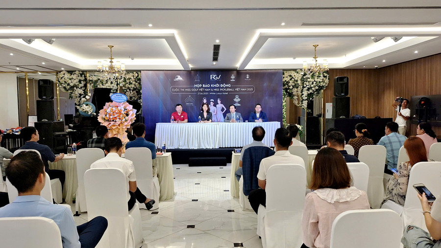 Đêm chung kết Miss Pickleball Việt Nam 2025 và Miss Golf Việt Nam 2025 nằm trong Tuần du lịch chăm sóc sức khỏe, thuộc khuôn khổ Năm du lịch quốc gia – Huế 2025 (Ảnh: Đại Dương). z6746527794631-794828a47f6406532bf0f0519cd47b21.jpg