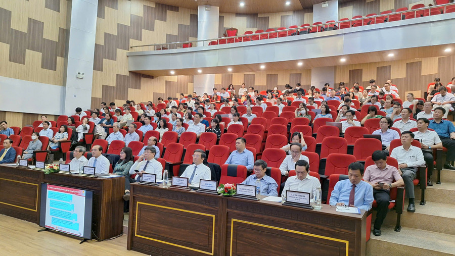 Các đại biểu tham dự hội nghị. z6607561239971-545576e9e865199ddb1216a56d1b573e.jpg