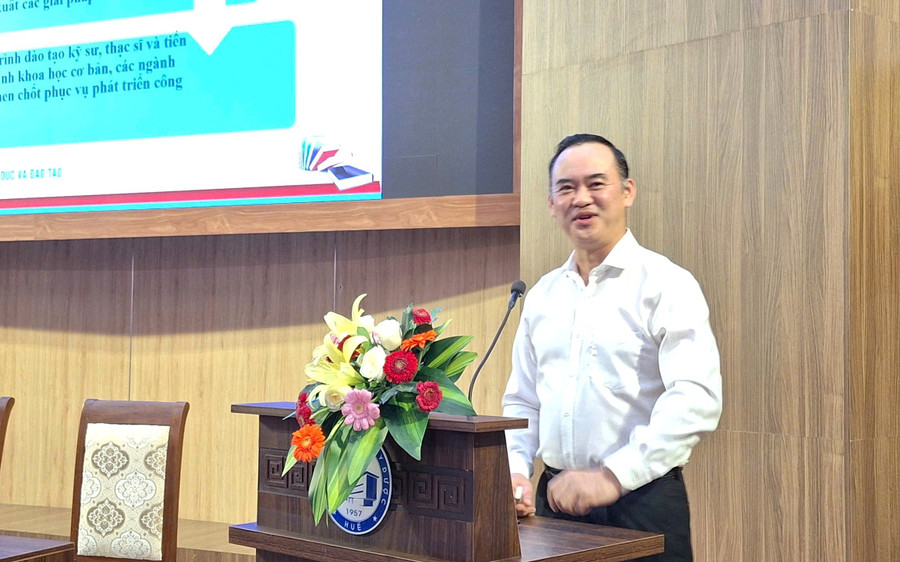 TS Trần Nam Tú – Phó Cục trưởng Cục Khoa học Công nghệ và Thông tin, Bộ Giáo dục và Đào tạo phát biểu. z6607561278227-2530029513e28957ecdaf22e36aea581.jpg