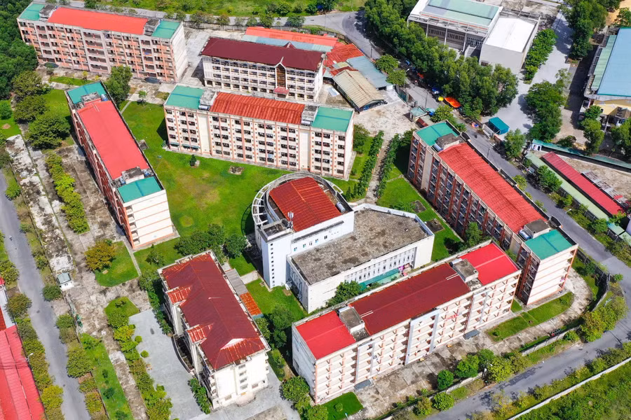 Các khu ký túc xá Đại học Huế khang trang chuẩn bị đón tân sinh viên năm học mới 2024-2025. (Ảnh: ĐHH)