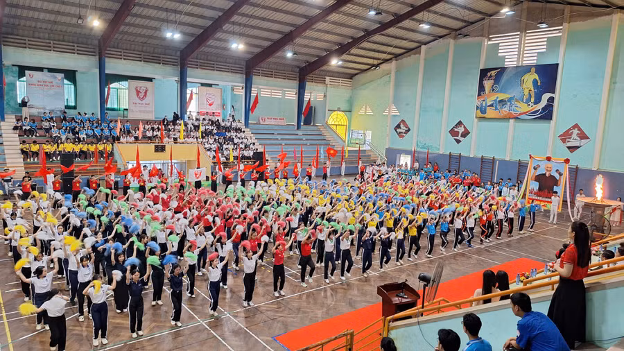 Khai mạc Đại hội Thể dục Thể thao Đại học Huế lần thứ VI năm 2026.