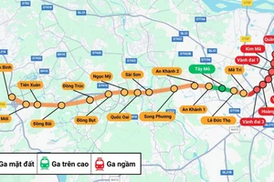 Metro số 5 (Văn Cao – Hòa Lạc) – tuyến huyết mạch kết nối trung tâm với hành lang đô thị phía Tây