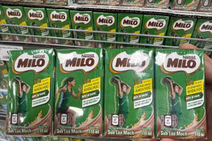 Viện Dinh Dưỡng xuất hiện trên quảng cáo sữa Nestlé Milo