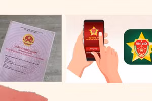 Sổ đỏ chính thức được tích hợp trên ứng dụng VNeID