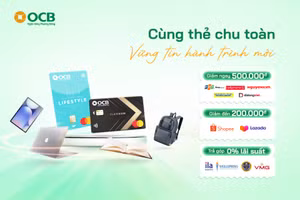 Có thẻ tín dụng quốc tế OCB trong tay, tự tin đầu tư cho các chi tiêu giáo dục trong năm học mới