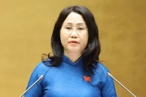 Bộ trưởng Văn hóa Thể thao và Du lịch Lâm Thị Phương Thanh.