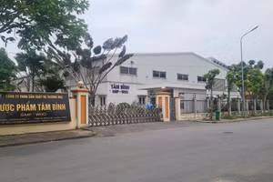 Nhà máy Dược phẩm Tâm Bình ở Khu công nghiệp Ninh Hiệp (Gia Lâm, Hà Nội) 