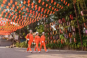 Lực lượng sẵn sàng ứng trực, đảm bảo cấp điện an toàn, ổn định dịp Tết