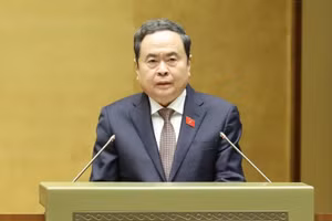 Chủ tịch Quốc hội Trần Thanh Mẫn phát biểu bế mạc Kỳ họp.