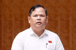 Đại biểu Quốc hội Nguyễn Duy Thanh (Cà Mau) đề nghị nâng ngưỡng doanh thu chịu thuế với hộ kinh doanh lên 3 tỷ đồng/năm. 