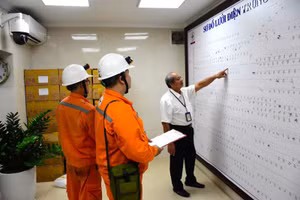 EVNHANOI chủ động triển khai các biện pháp ứng phó với bão số 3