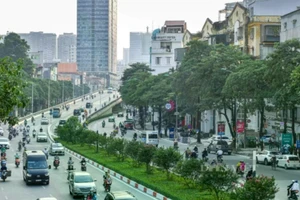 Một góc tại đường Nguyễn Chí Thanh, Hà Nội