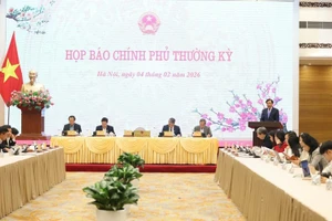 Họp báo Chính phủ thường kỳ tháng 1/2026: Kinh tế – xã hội tiếp đà tích cực