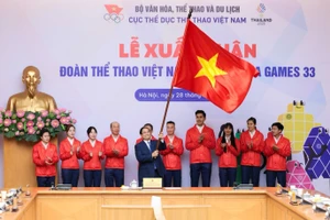 Thủ tướng Phạm Minh Chính tại Lễ xuất quân của Đoàn Thể thao Việt Nam tham dự SEA Game 33