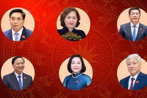 Quốc hội khóa XVI có 6 Phó Chủ tịch