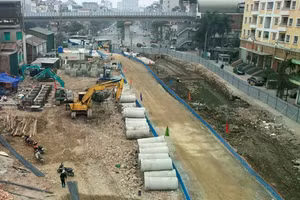 Hà Nội điều chỉnh tổ chức giao thông đường La Thành phục vụ thi công Vành đai 1
